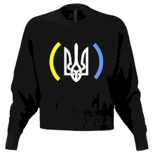 Ukrajina trojzubec s farbami