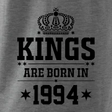 Kings are born in 1994