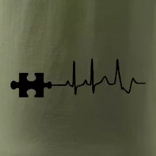 EKG puzzle rozpojené