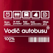 Čiarový kód - Vodič autobusu