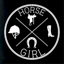 Horse Girl kruh Horse Girl kruh