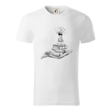 Čitateľ - ruka kreslená Čitateľ - ruka kreslená