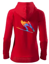 Skokan na lyžiach splash