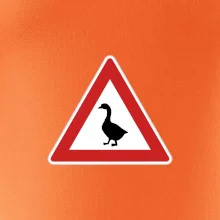 Dopravná značka - Pozor hus