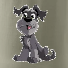 Bradáč kreslený sediaci