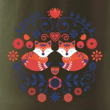 Folklór - dve líšky