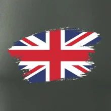 Britská vlajka roztrhaná