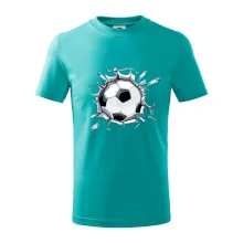 Futbalová lopta v triku