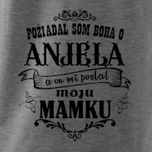 Požiadal som Boha o anjela a on mi poslal moju mamku