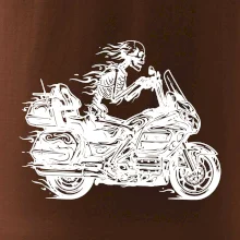 Cestovní motorka kostra