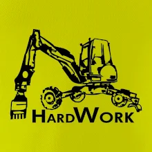Hard Work kráčajúce rýpadlo