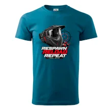 Paintballová maska – Respawn, Reload, Repeat