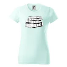 Knihy čiernobiele na sebe