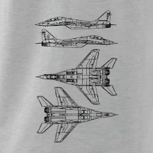 Mig 29 Fulcrum - obrys