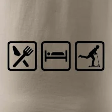 Eat sleep kolobeh - kolobežka