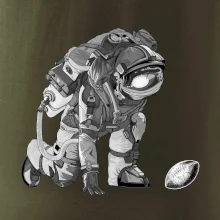 Americký futbal astronaut