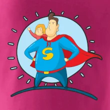 Táta superman - dievča