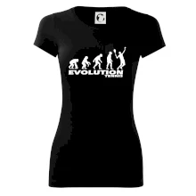 Evolúcia tenis chlapec