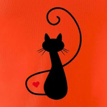 Zamilovaná mačka spredu