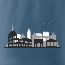 Rím silueta pamiatky