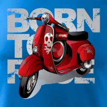 Scooter born to ride red