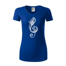 Husľový kľúč kvety Husľový kľúč kvety