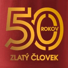 50 rokov zlatý človek