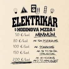Hodinová mzda elektrikár Hodinová mzda elektrikár