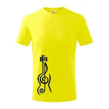 Husľový kľúč gitara Husľový kľúč gitara