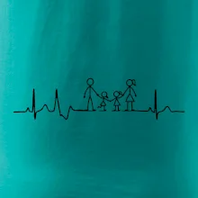 EKG rodina a dievča a chlapec