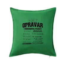 Hodinová mzda - opravár