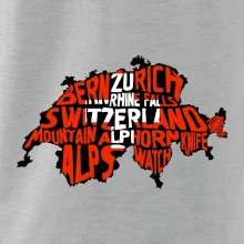 Mapy - názvy miest - Švajčiarsko Mapy - názvy miest - Švajčiarsko