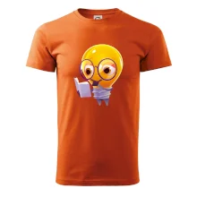 Žiarovka premýšľa nad knihou