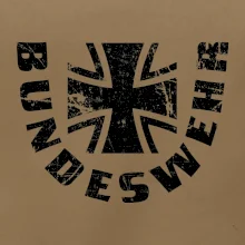 Bundeswehr kríž + nápis