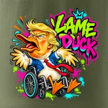Trump lame duck graffiti