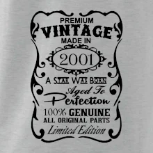 Vintage Etiketa - 2001