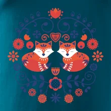 Folklór - dve líšky Folklór - dve líšky