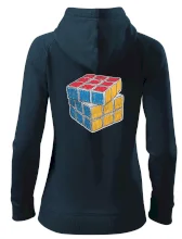 Rubikova kocka kreslená