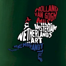 Mapy - názvy miest - Holandsko