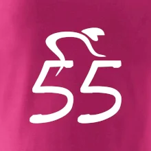 Cyklista oslavuje päťdesiatpäťku (55)