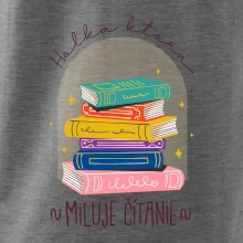 Holka, ktorá miluje čítanie