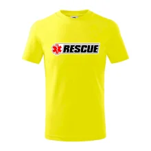 Záchranár rescue kríž červený