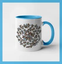 Včelia rodinka kruh (Pecka Design)