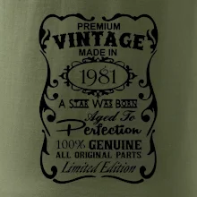 Vintage Etiketa - 1981 Vintage Etiketa - 1981