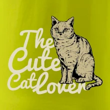The cute cat lover