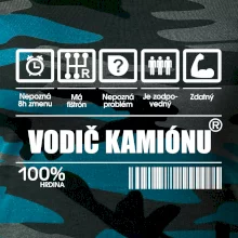 Čiarový kód - Vodič kamiónu