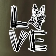 Nemecký ovčiak love