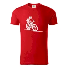 MTB kreslený cyklista MTB kreslený cyklista