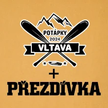 K vode - pádla hory (vlastný nápis)