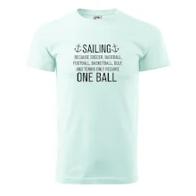 Sailing beacause one ball